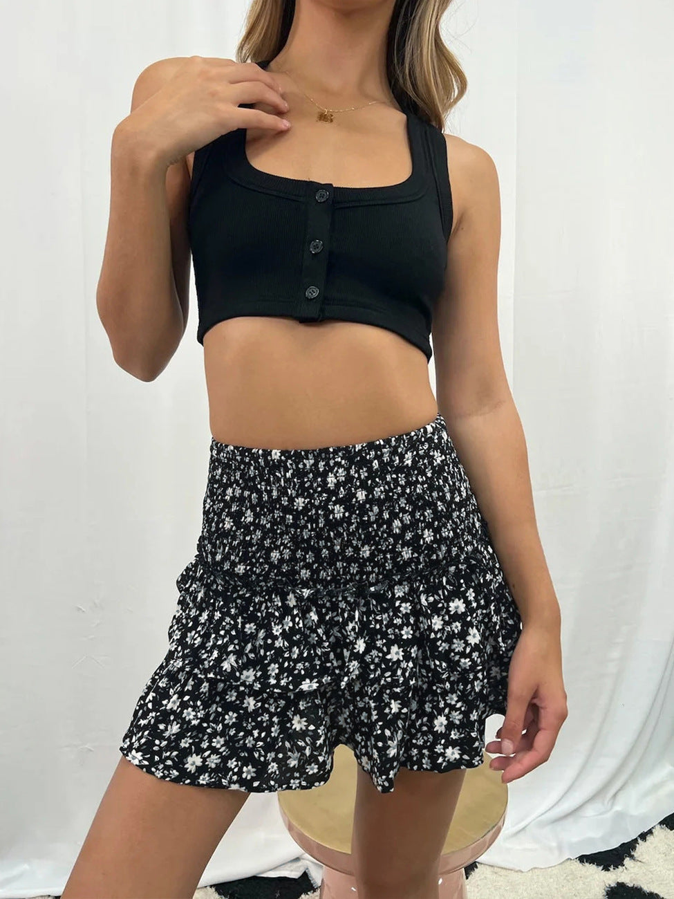 Flairé – Gelaagde Mini Rok