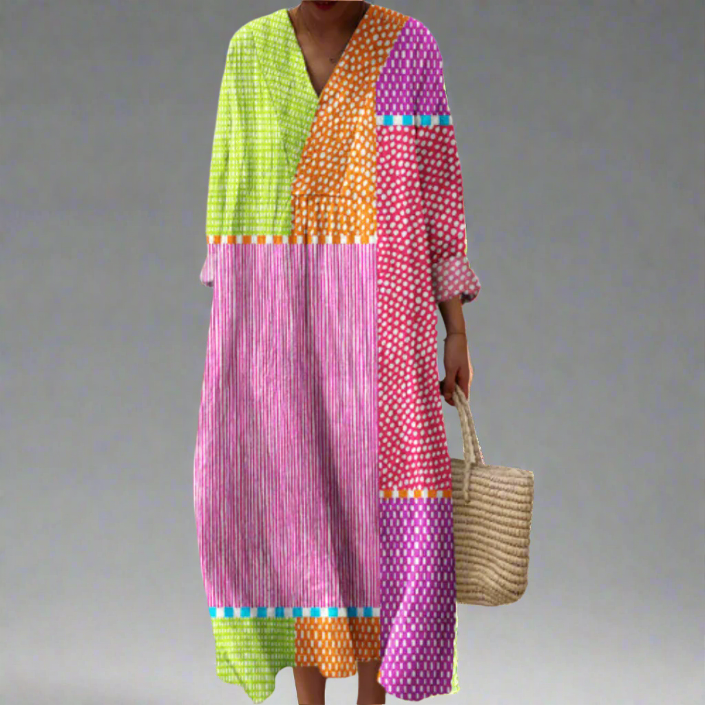 Sabina | Elegant Geometric Dress