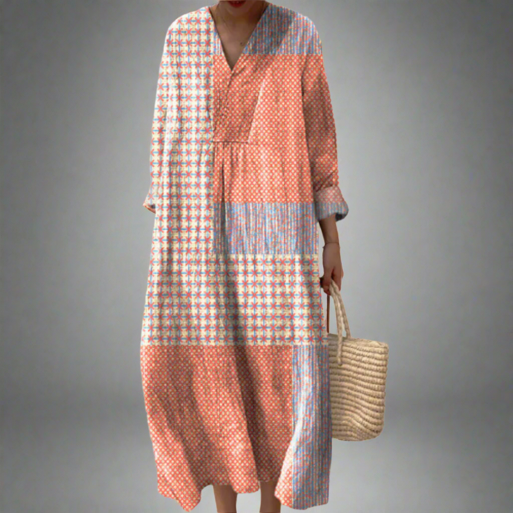Ursule | Elegant Geometric Dress