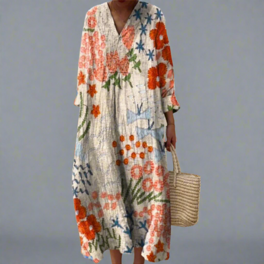 Eliza | Bohemian Patchwork Wide Leg Jeans