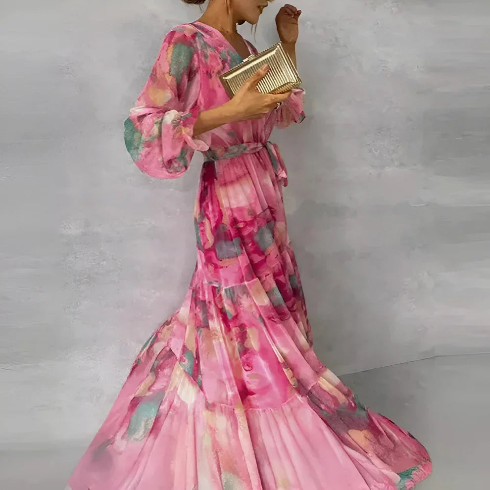 Astrid – Luchtige Maxi Zomerjurk