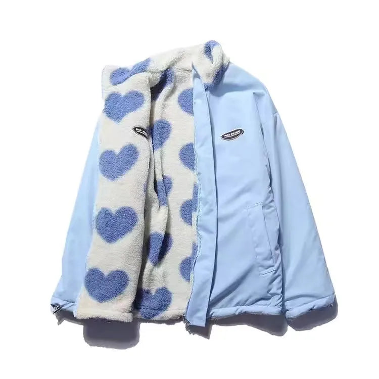 BacioDeluxe™️ | Double-sided heart jacket - unique collection