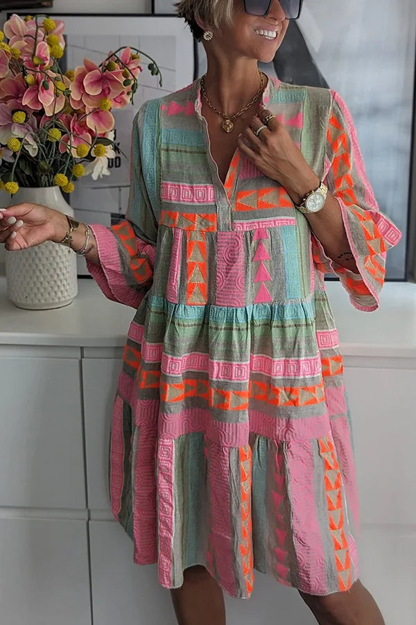 Anna | Festival Spirit Geo Tunic Dress