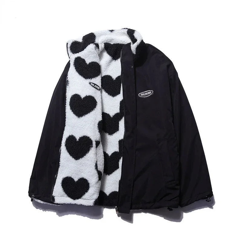 Selina | Reversible Heart Jacket