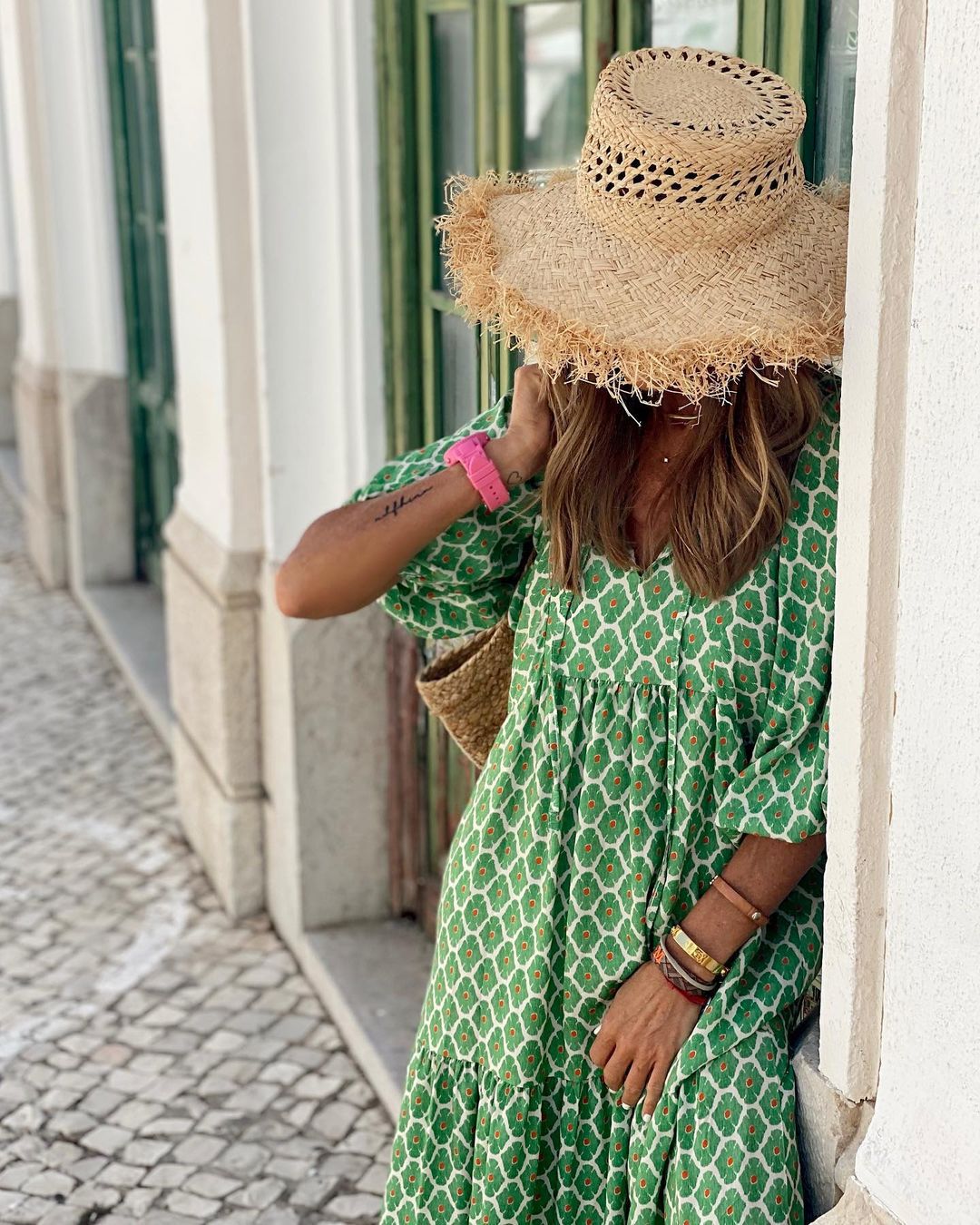Linda™ | Lange bohemian jurk