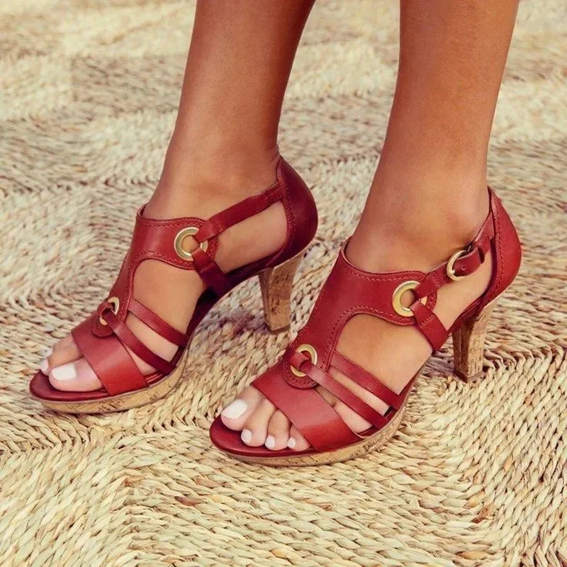 Linda™ | Orthopedic leather sandals made of high-quality material