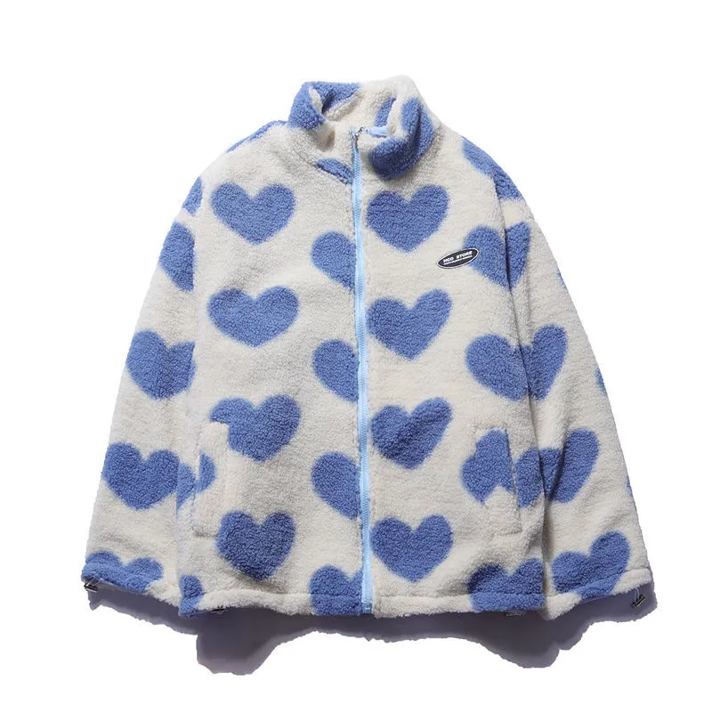 BacioDeluxe™️ | Double-sided heart jacket - unique collection