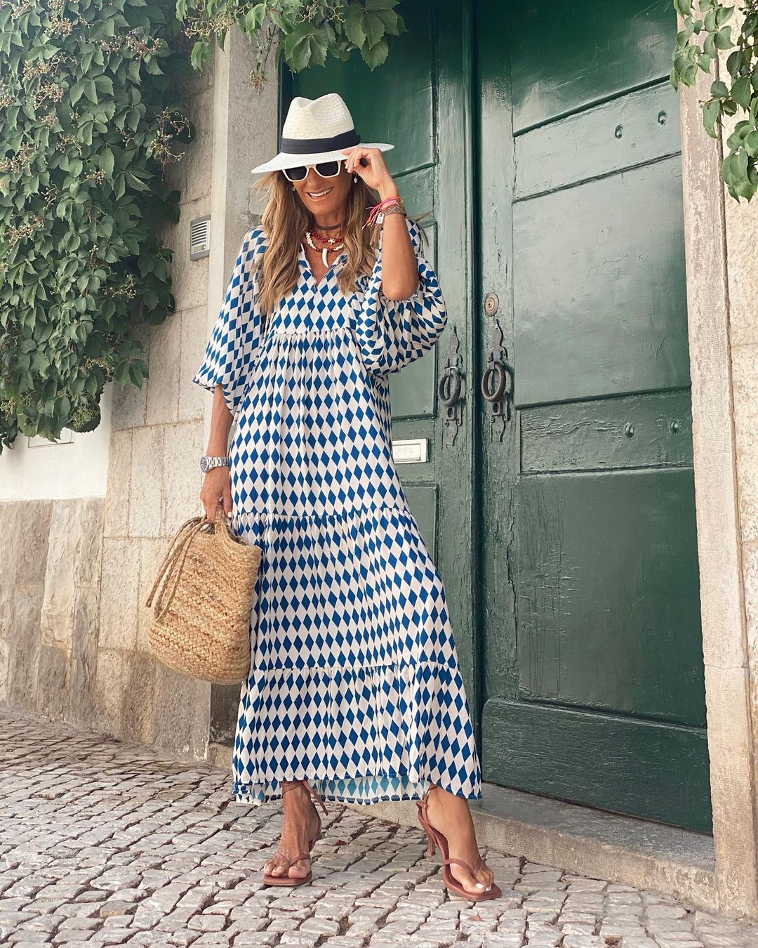 Linda™ | Lange bohemian jurk