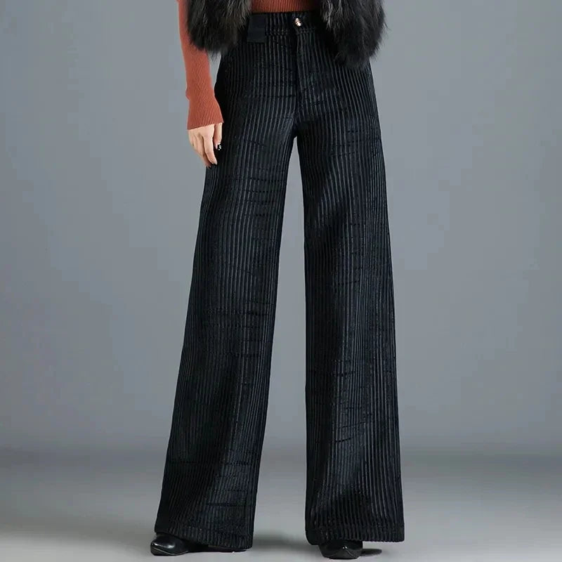 Teodora - Corduroy women's trousers