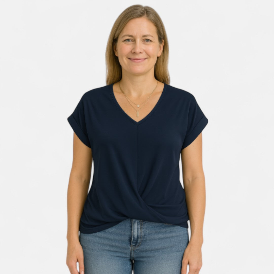Nina™ | Casual Twist Top