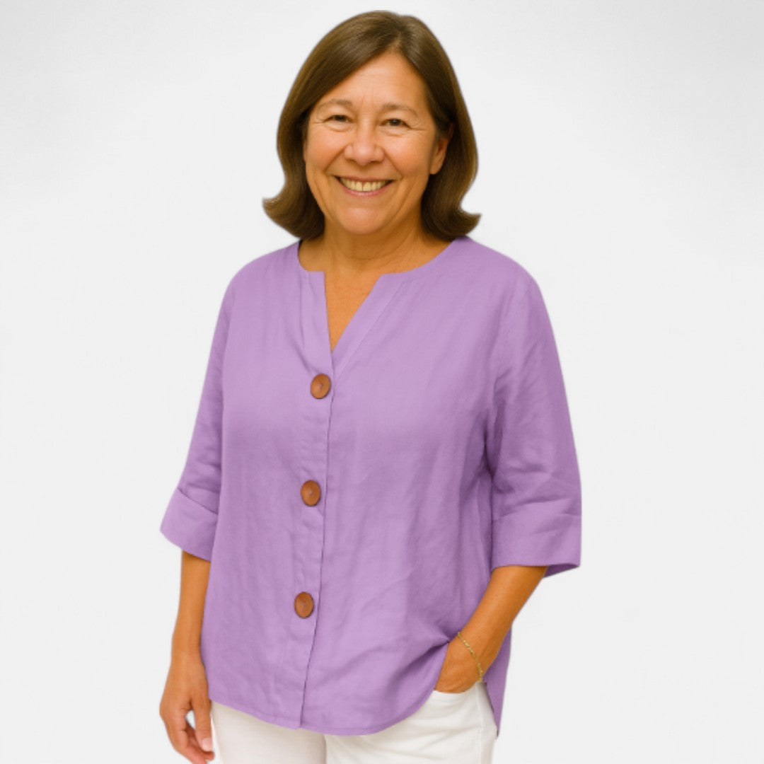 Nina™ | Comfortable Loose-Fit Blouse