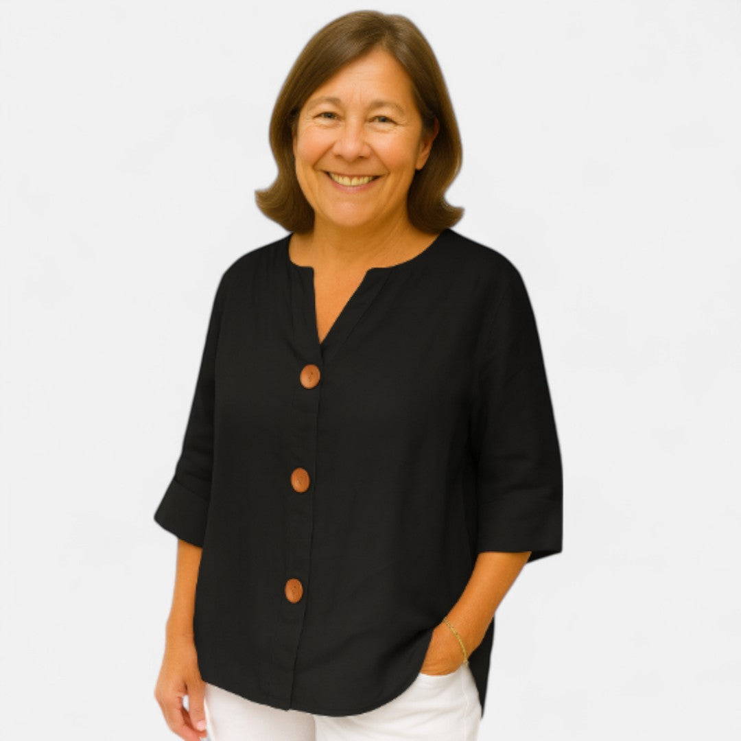 Nina™ | Comfortable Loose-Fit Blouse