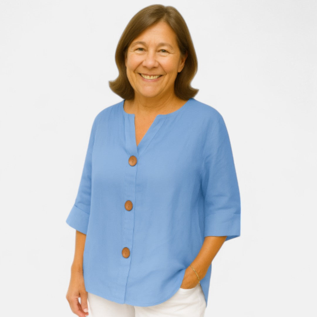 Nina™ | Comfortable Loose-Fit Blouse