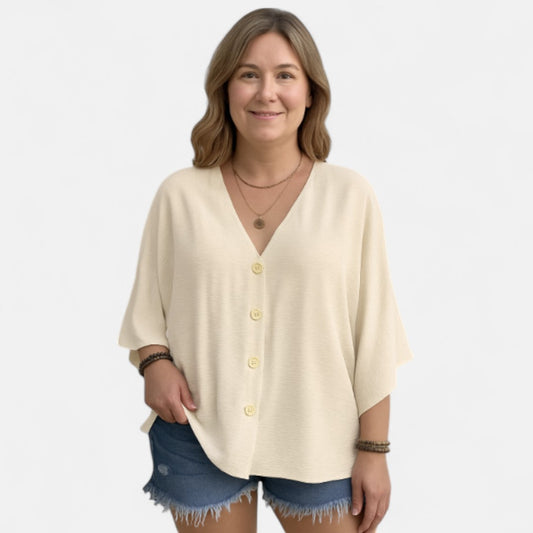 Nina™ | Easygoing Oversized Shirt