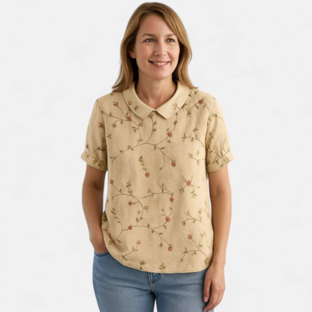 Nina™ | Floral Print Blouse