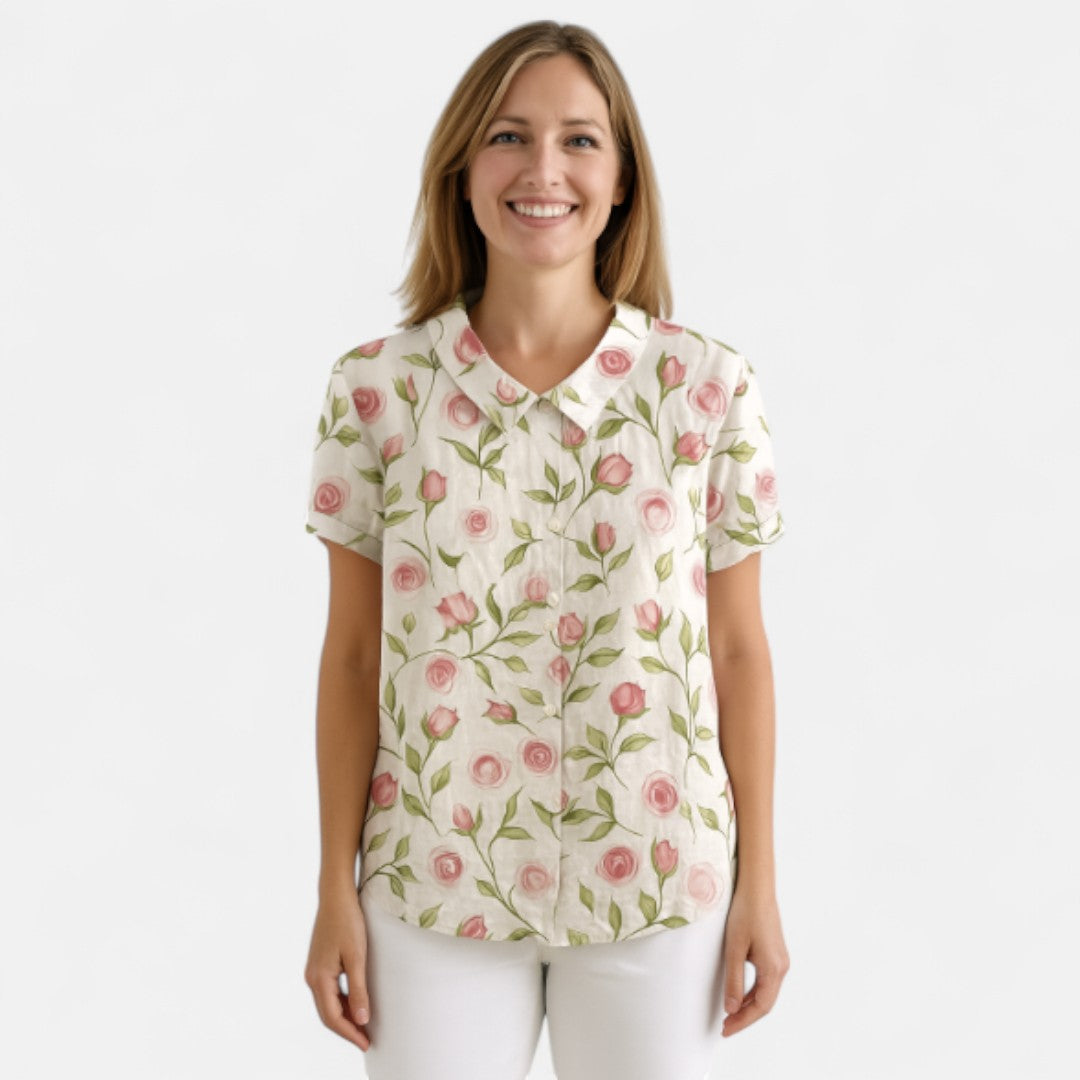Nina™ | Floral Print Blouse