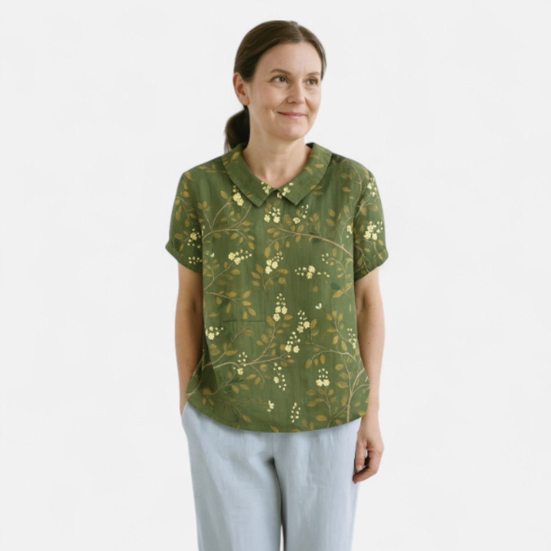 Nina™ | Floral Print Blouse