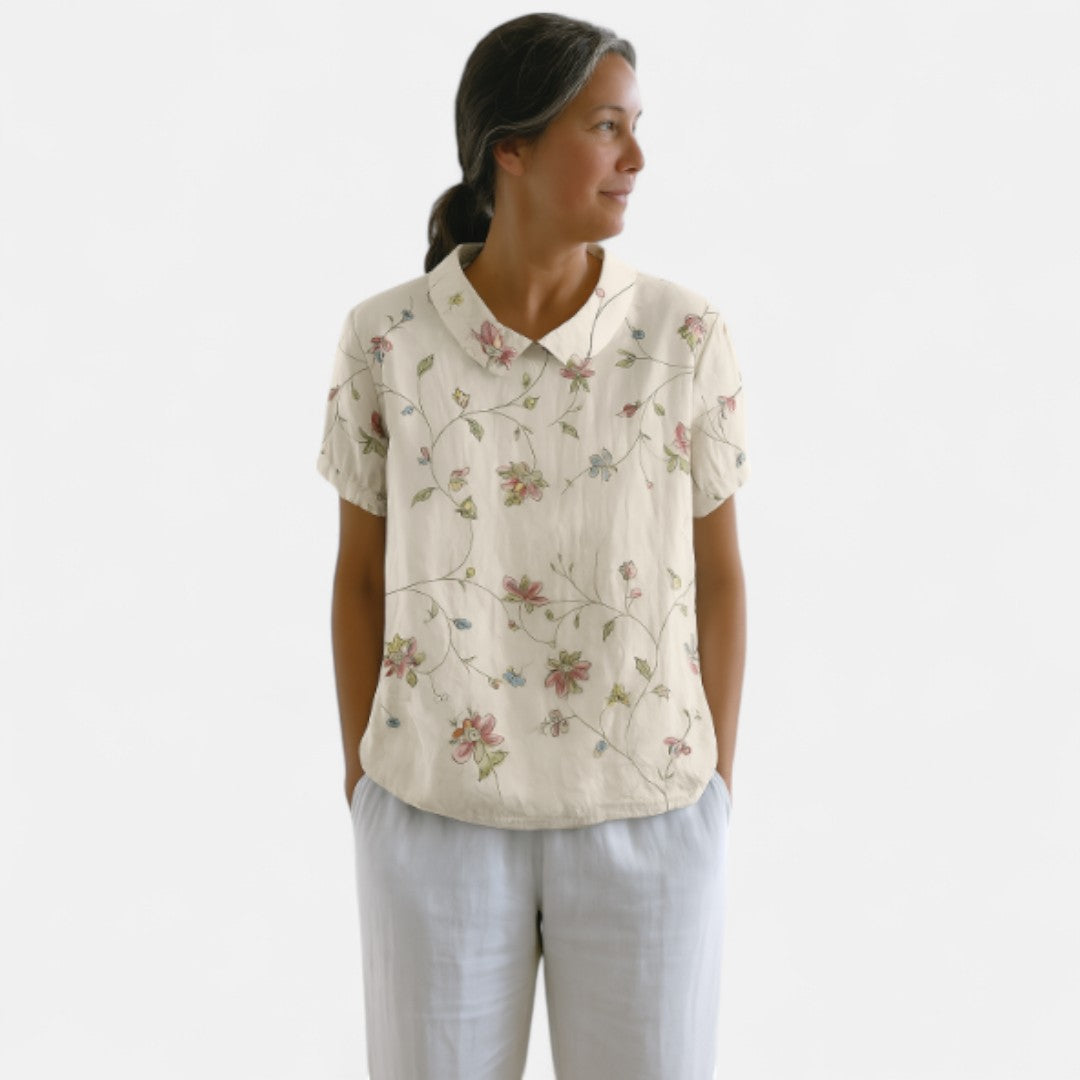 Nina™ | Floral Print Blouse