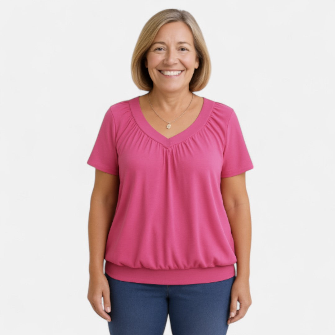Nina™ | Elegant Stretch Top