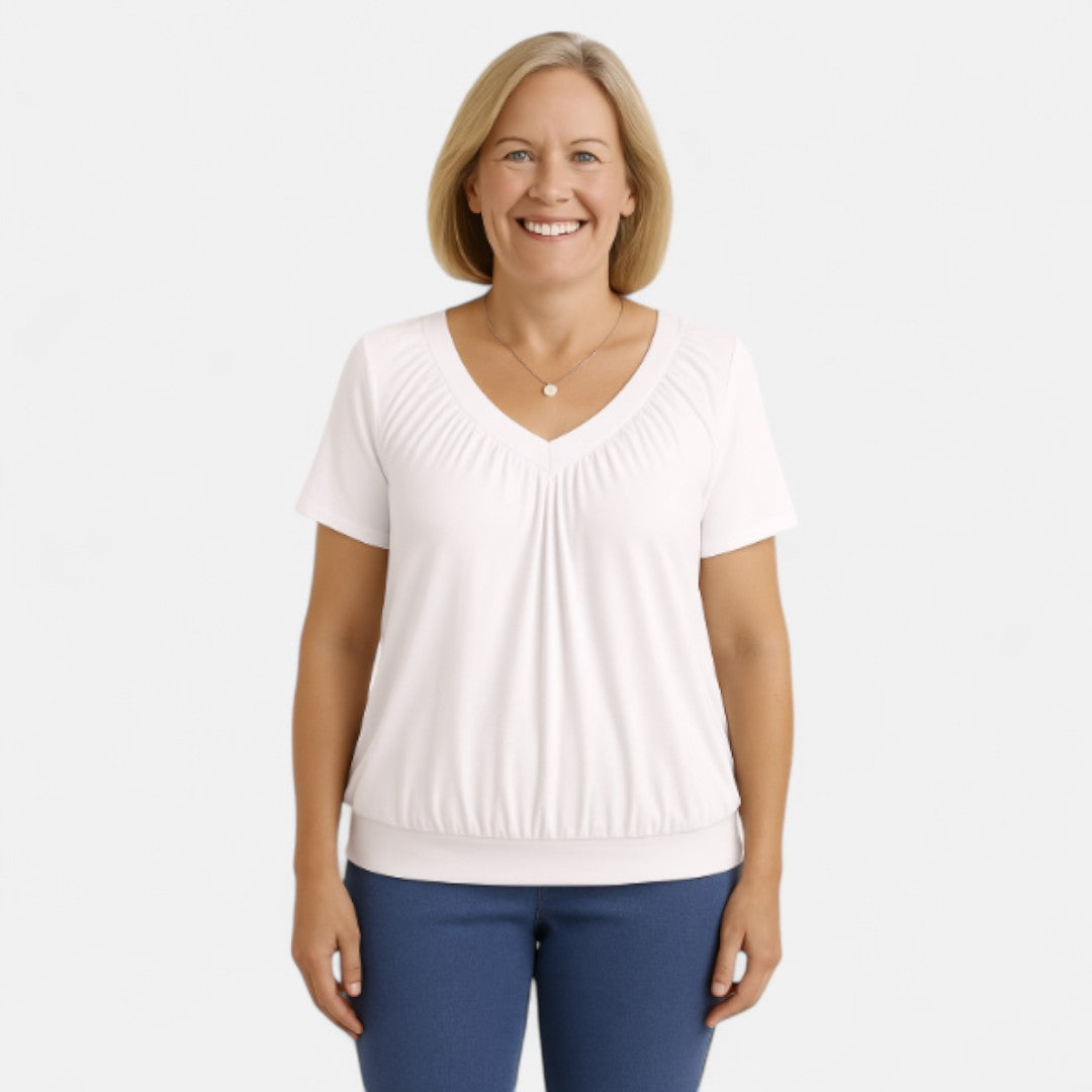 Nina™ | Elegant Stretch Top