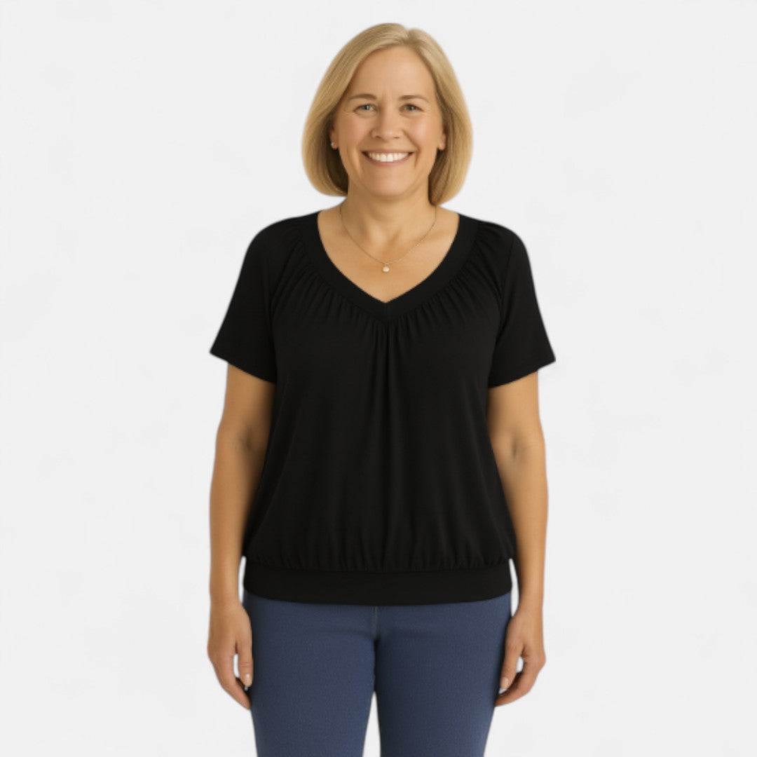 Nina™ | Elegant Stretch Top