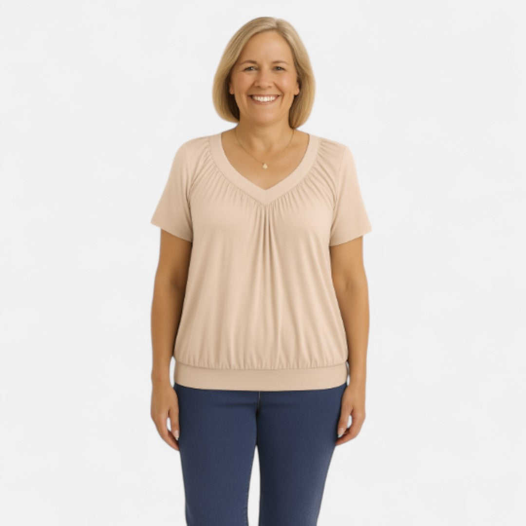 Nina™ | Elegant Stretch Top