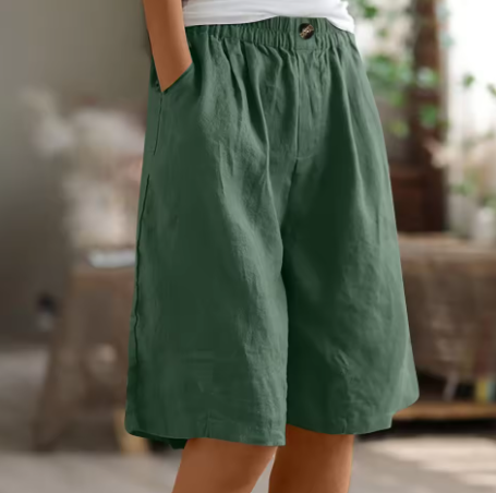 Sanne | Comfortable Casual Elastic Waist Shorts