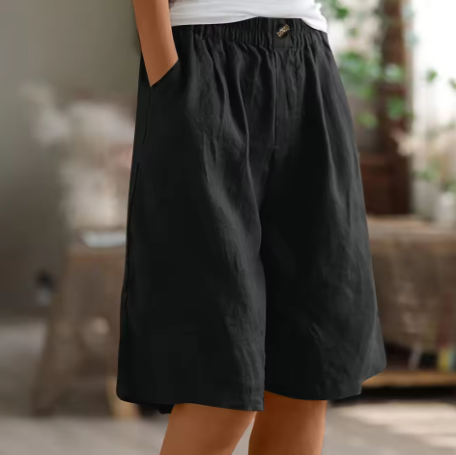 Sanne | Comfortable Casual Elastic Waist Shorts