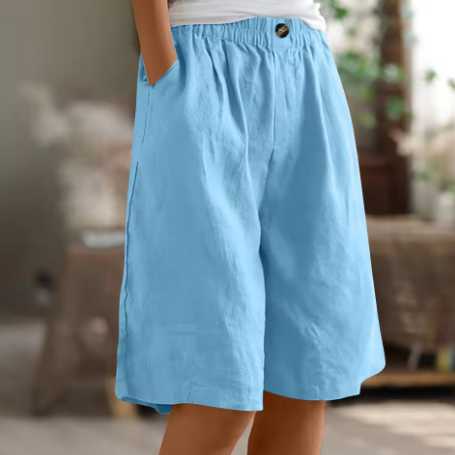 Sanne | Comfortable Casual Elastic Waist Shorts