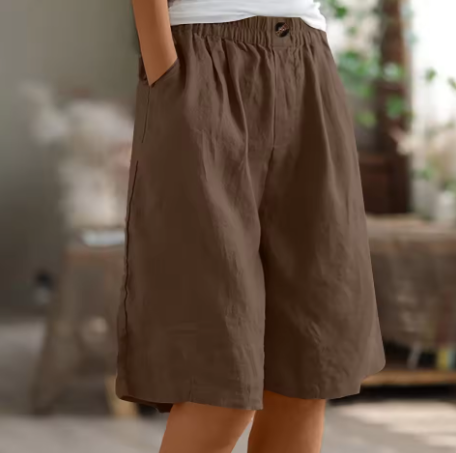 Sanne | Comfortable Casual Elastic Waist Shorts