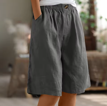 Sanne | Comfortable Casual Elastic Waist Shorts