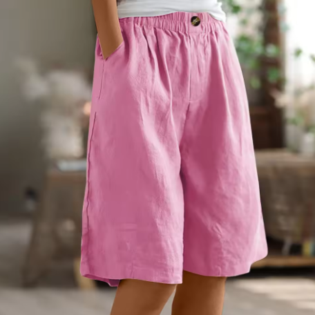 Sanne | Comfortable Casual Elastic Waist Shorts