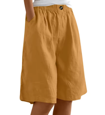 Sanne | Comfortable Casual Elastic Waist Shorts