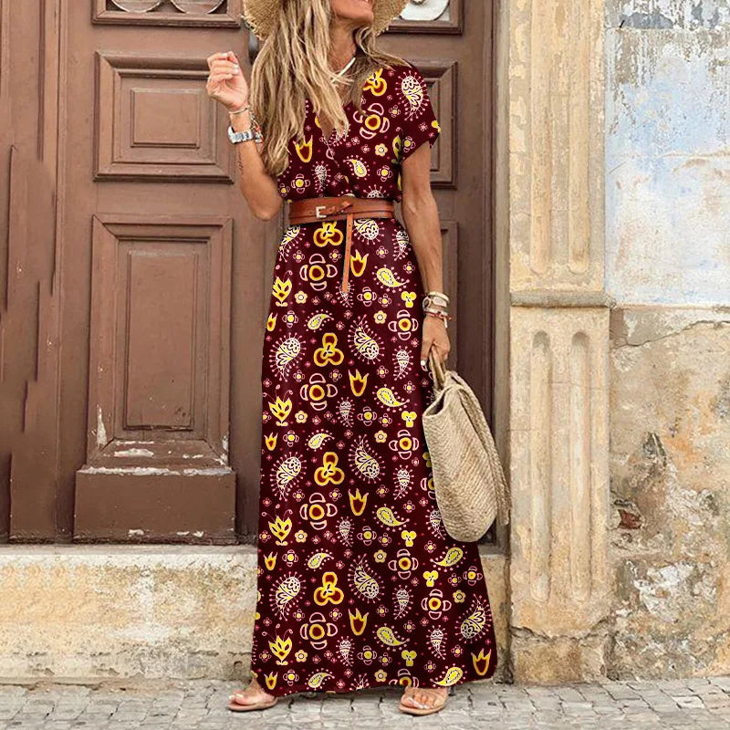 Natalie | Casual Stylish Summer Maxi Dress
