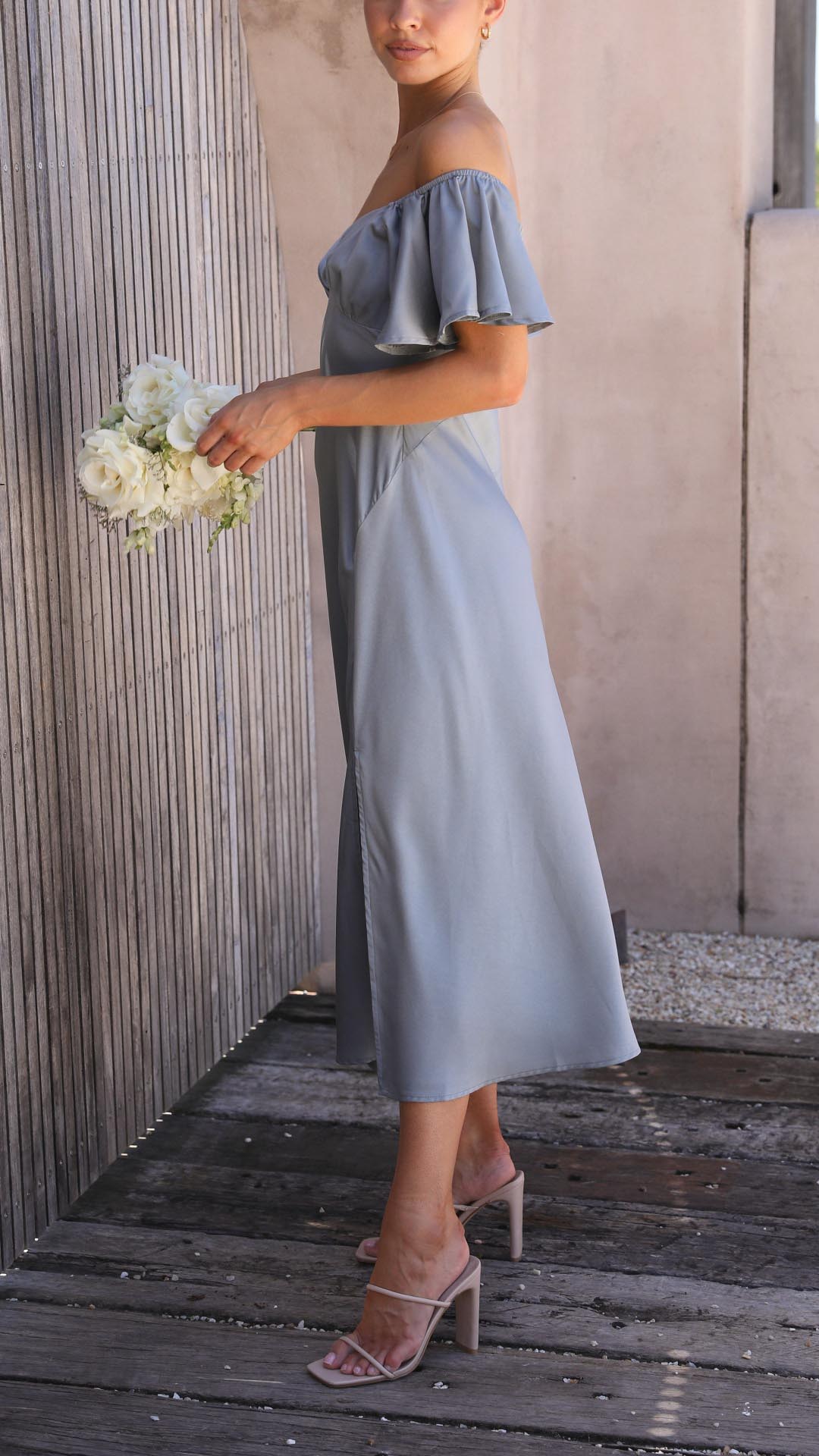 Rosa | Elegant Off Shoulder Dress