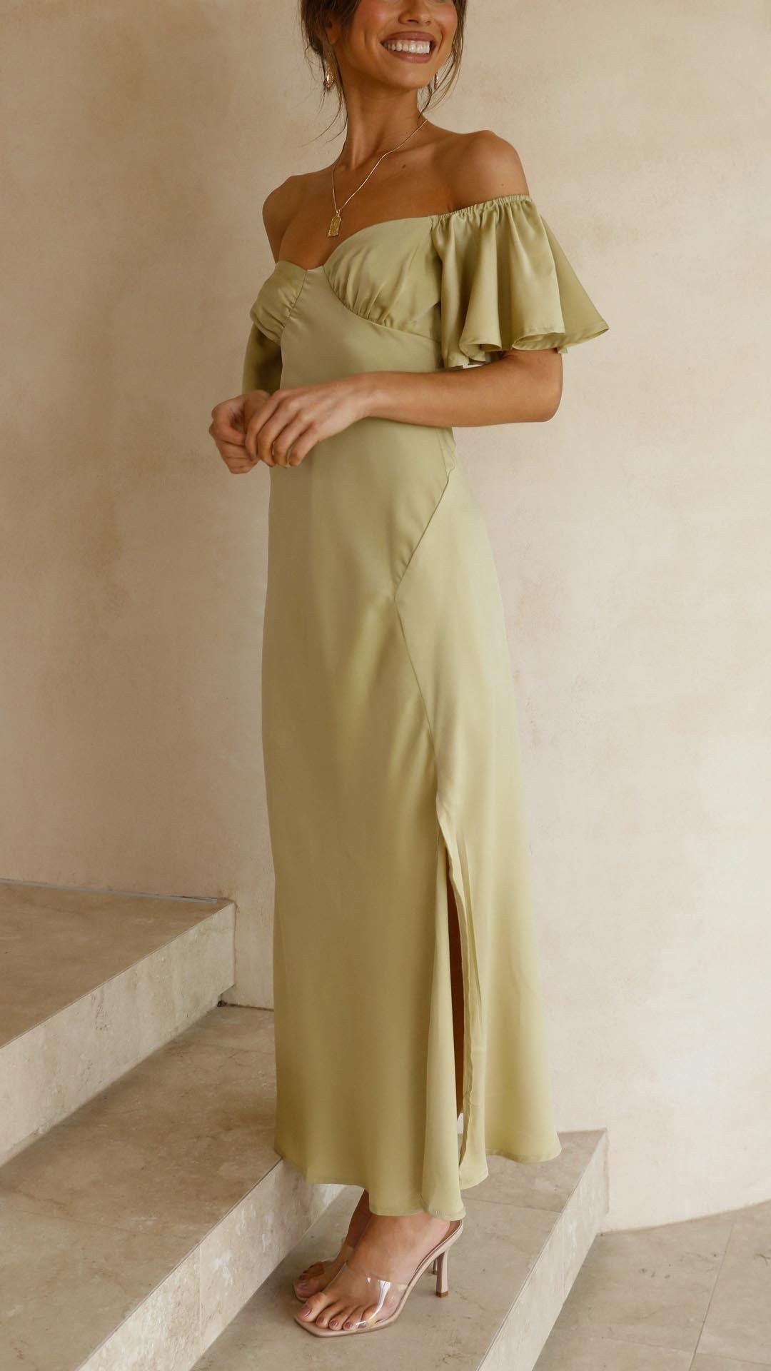 Rosa | Elegant Off Shoulder Dress