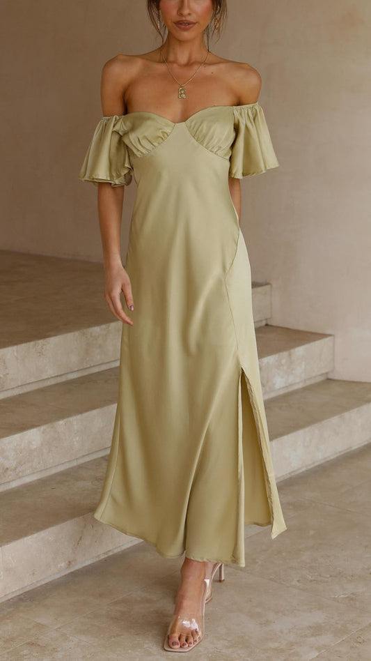 Rosa | Elegant Off Shoulder Dress
