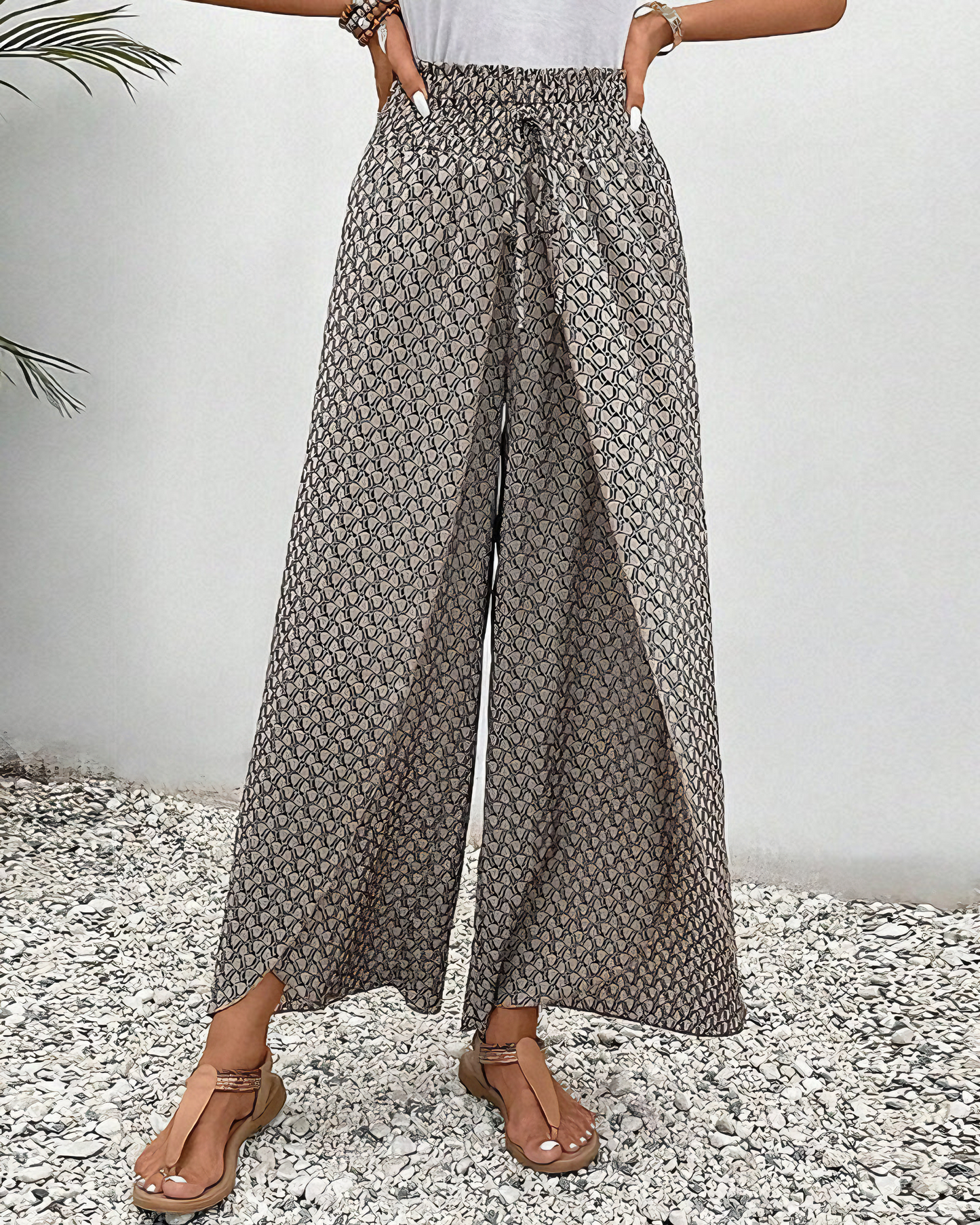Tineke™ | Comfortabele Broek met Wijde Pijpen