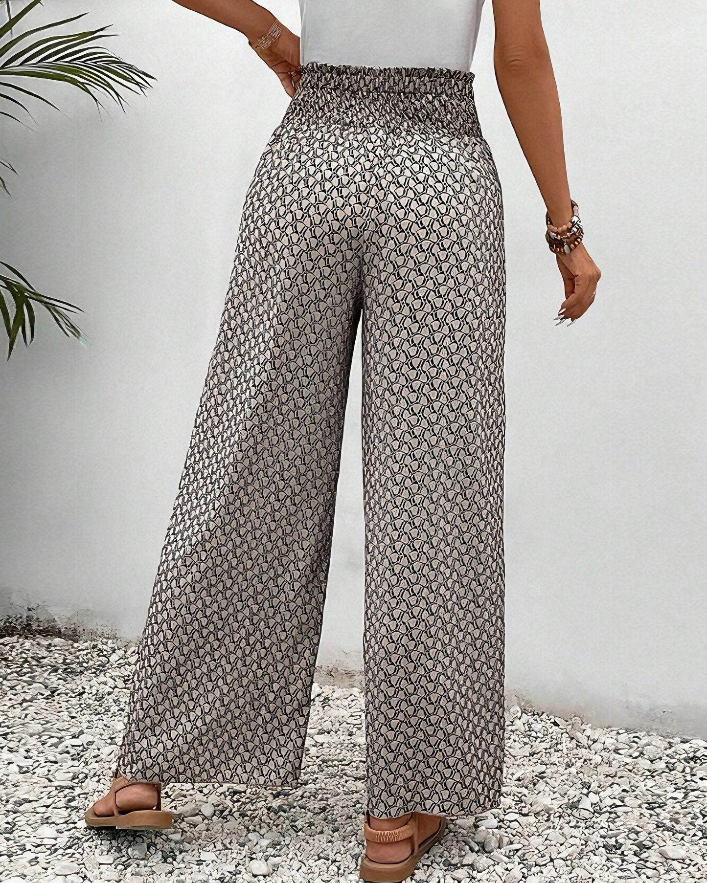 Tineke™ | Comfortabele Broek met Wijde Pijpen