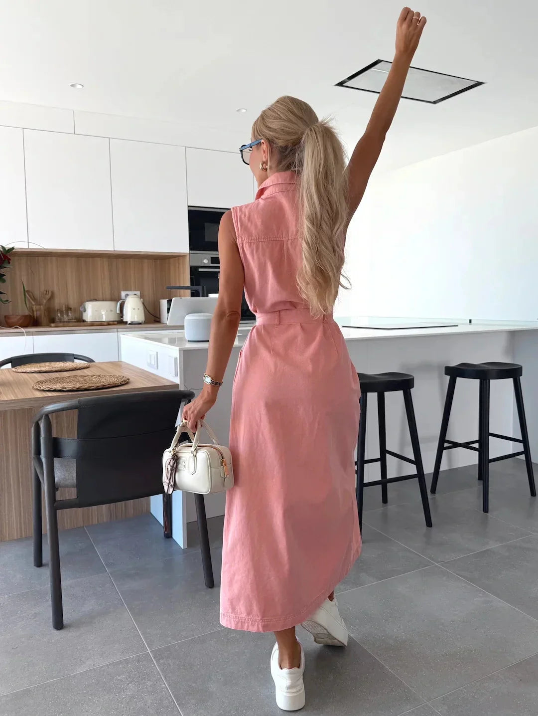 Marleen™ | Maxi Denim Dress