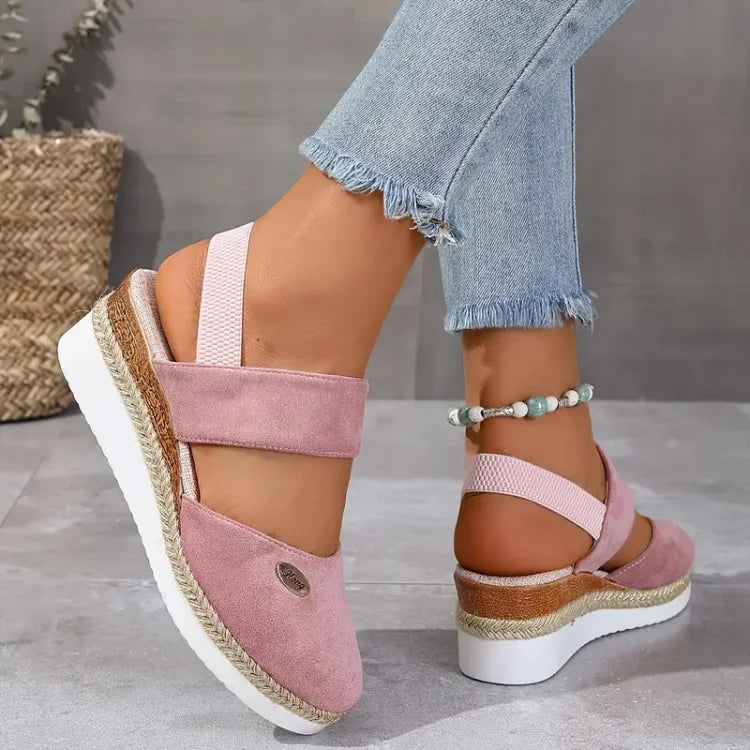 Andrea™ | Orthopedische sandalen met plateau zool