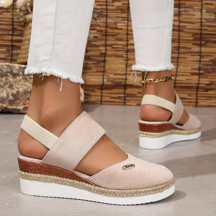Andrea™ | Orthopedische sandalen met plateau zool