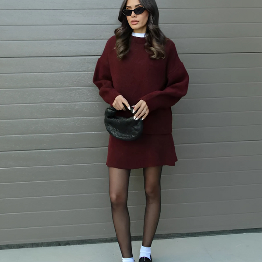 Heidi® | Matching set of 2 sweaters and skirts