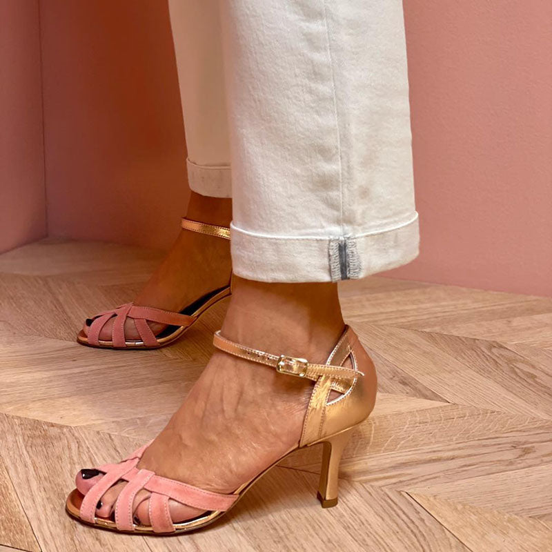Claudia | Stylish Ankle Strap Heels