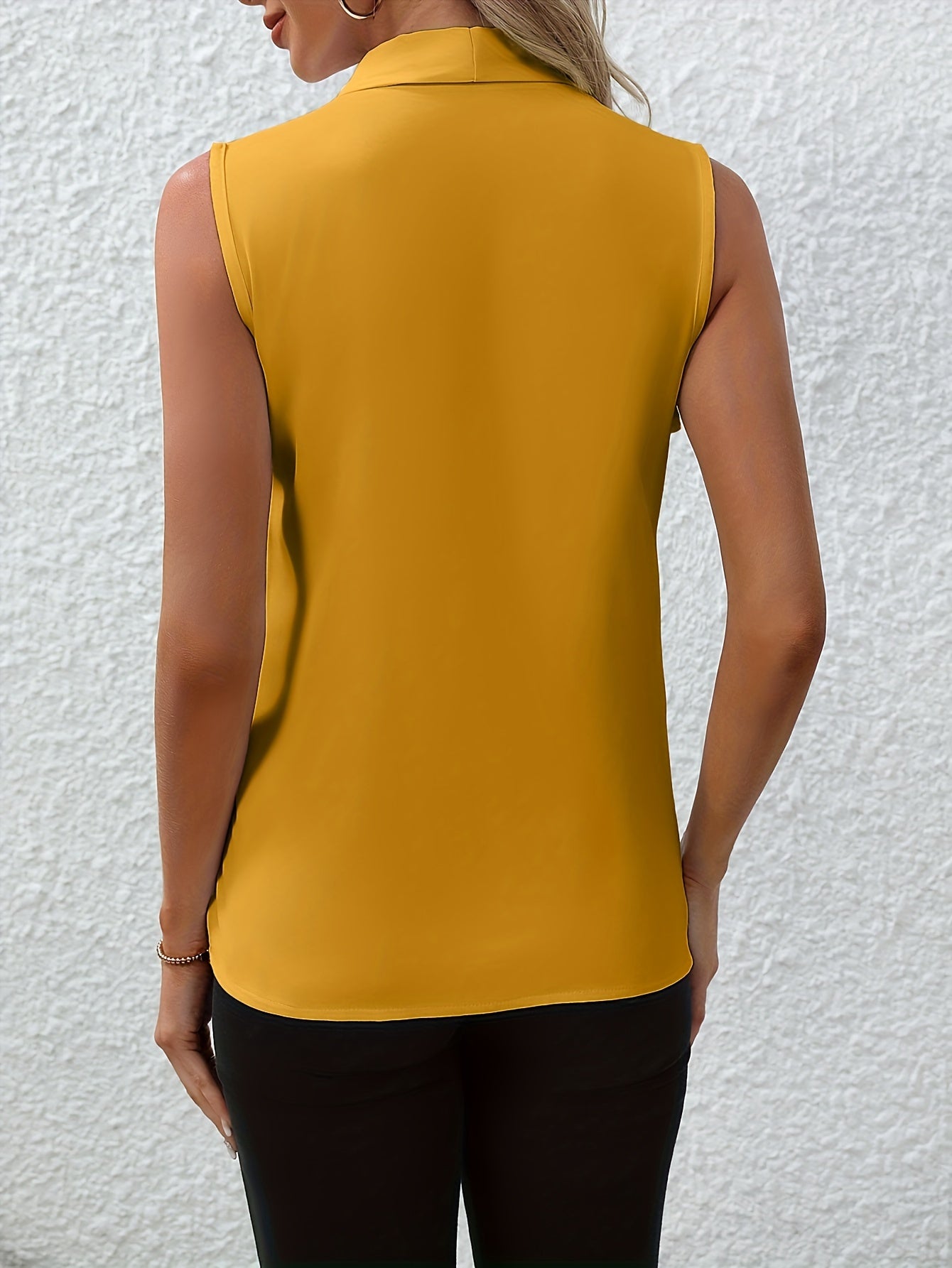 Annabel™ | Mouwloze V-Hals Blouse