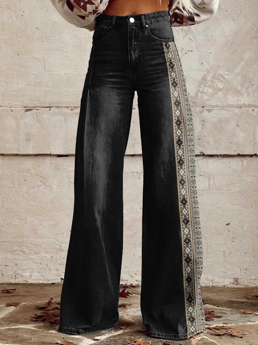 Agnes | Relaxed Casual Wide-Leg Jeans