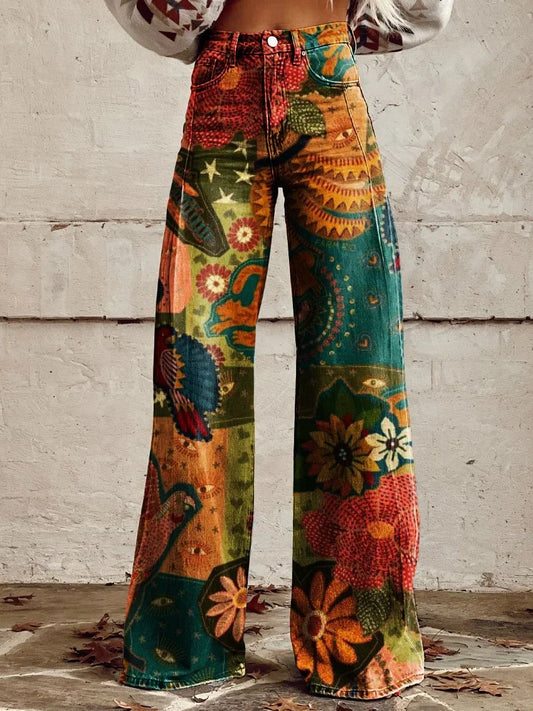 Claudia | Stylish Relaxed Palazzo Trousers