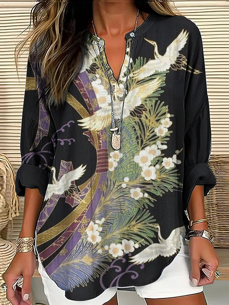 Maria | Stylish Casual Floral Print Blouse