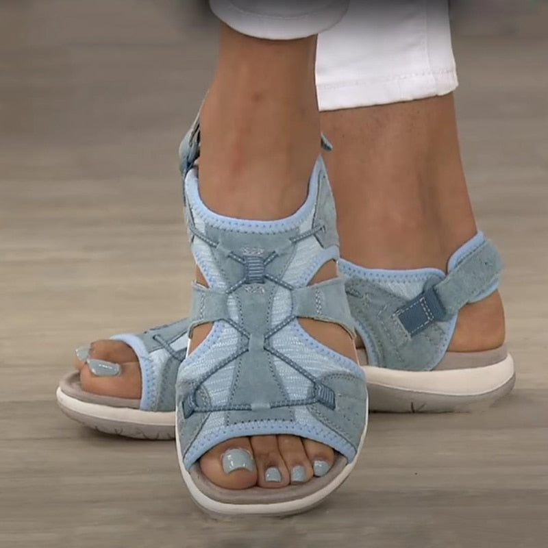 Ariana - Stylish, adjustable summer sandals with arch support