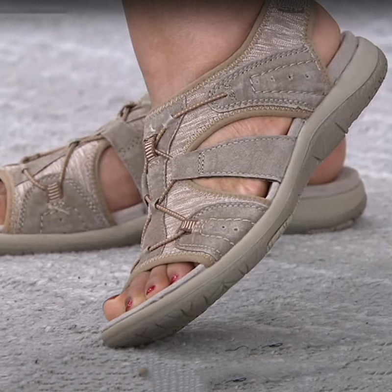 Ariana - Stylish, adjustable summer sandals with arch support